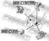 MITSUBISHI MN101387 Engine Mounting